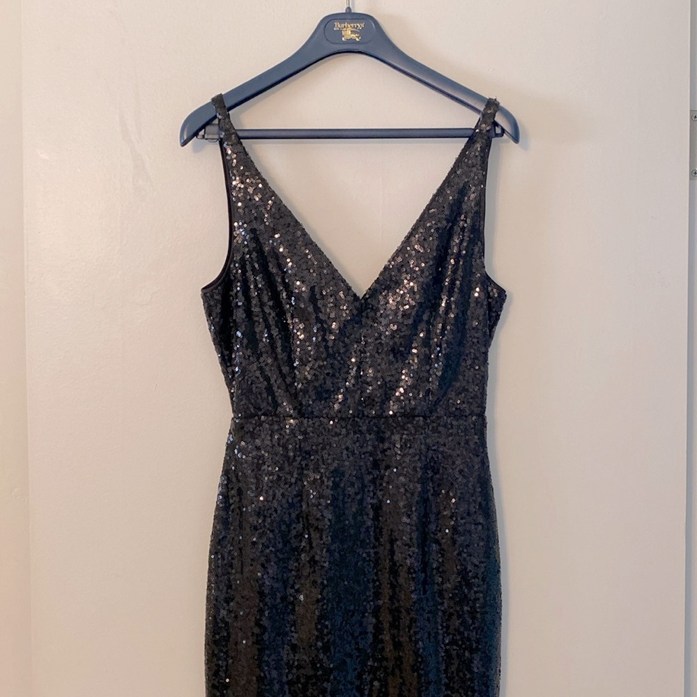 Black Sequence Dress